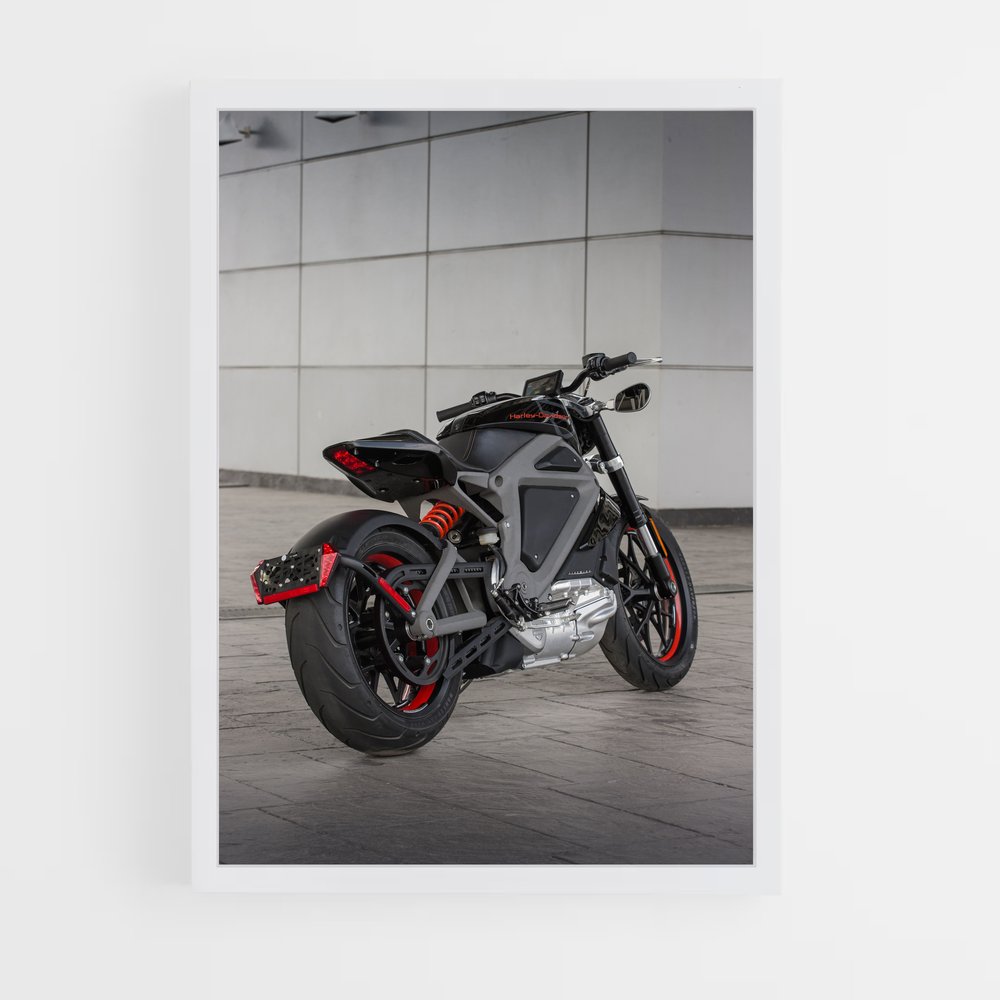 Poster envoûtant Livewire – affiche Harley-Davidson (vue 3)